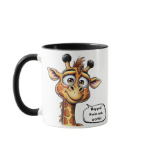 Adorable Giraffe in Aktion!"