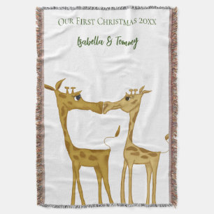 Adorable Giraffe Lovers Decke