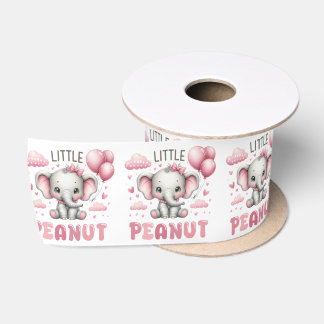 Adorable Girl Little Peanut  Satinband
