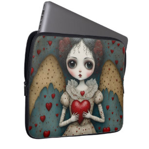 Adorable Gothic Valentine Doll Laptopschutzhülle