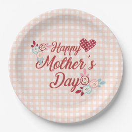 Adorable Happy Mother Day | Papierplatte Pappteller