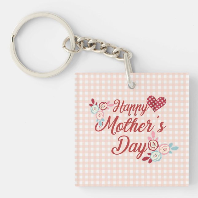 Adorable Happy Mother Day | SCHLÜSSELANHÄNGER (Vorderseite)