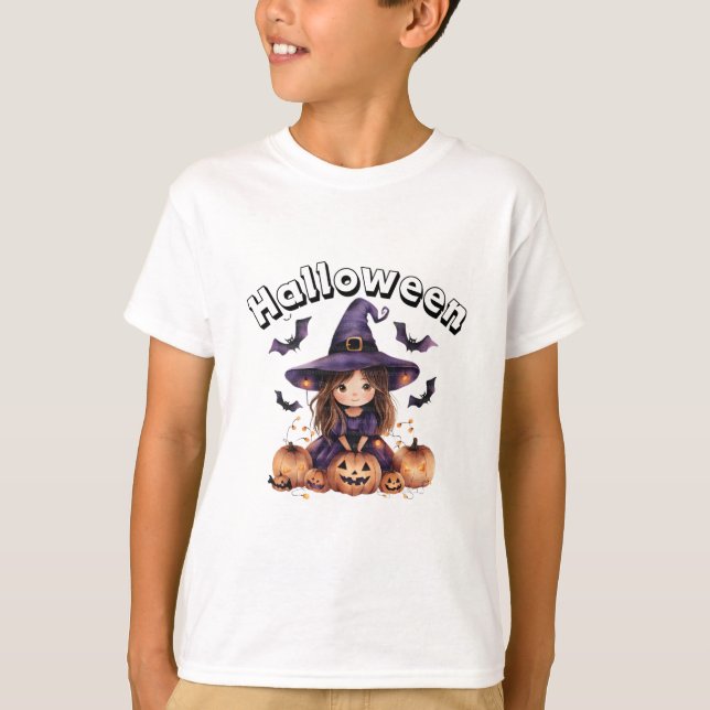 Adorable HexenHalloween Kids T - Shirt (Vorderseite)