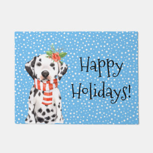 Adorable Holiday Dalmatiner Welpenmatte Fußmatte