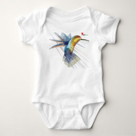 Adorable Hummingbird Baby Bodysuit Baby Strampler