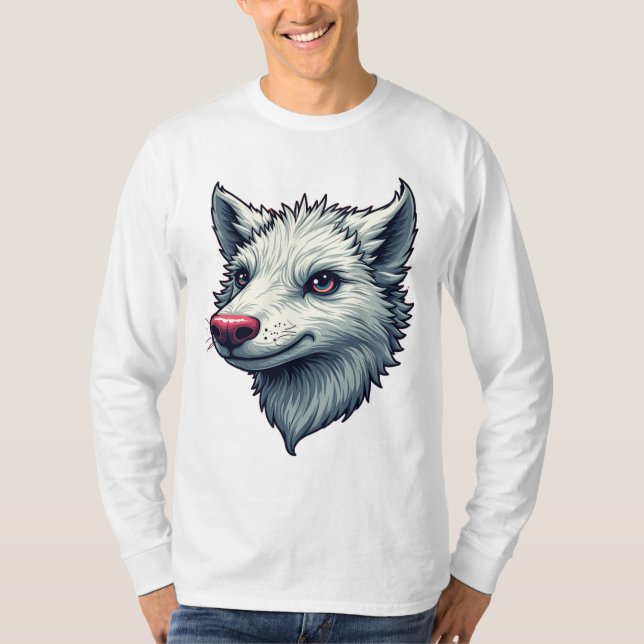 Adorable Hund Lieblicher T - Shirt (Vorderseite)