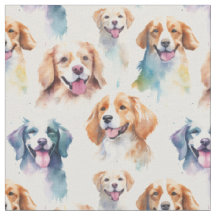 Adorable Hunde Aquarell