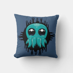 Adorable Inky Baby Octopus Friend Kissen