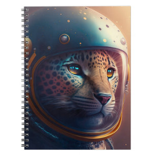 Adorable Jaguar Astronaut-Notebook Notizblock