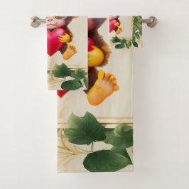 Adorable Jungle Saint-Valentin Singe