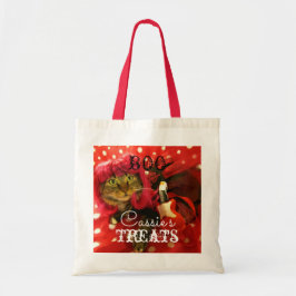 Adorable Kätzchen Halloween Trick oder Treat Bag Tragetasche