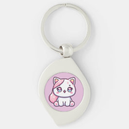 Adorable Kawaii Kitten Schlüsselanhänger