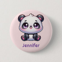 Adorable Kawaii Panda Personalisiertes Design