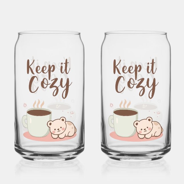 Adorable "Keep it Cozy" Winter Graphic (Recto)