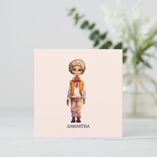 Adorable Kid Zombie - Niedliches Halloween (Stehend Vorderseite)
