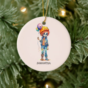 Adorable Kid Zombie - Niedliches Halloween (2) Keramik Ornament
