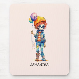 Adorable Kid Zombie - Niedliches Halloween (2) Mousepad