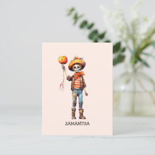 Adorable Kid Zombie - Niedliches Halloween (3) Postkarte