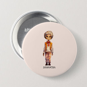 Adorable Kid Zombie - Niedliches Halloween Button