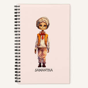 Adorable Kid Zombie - Niedliches Halloween Notizbuch