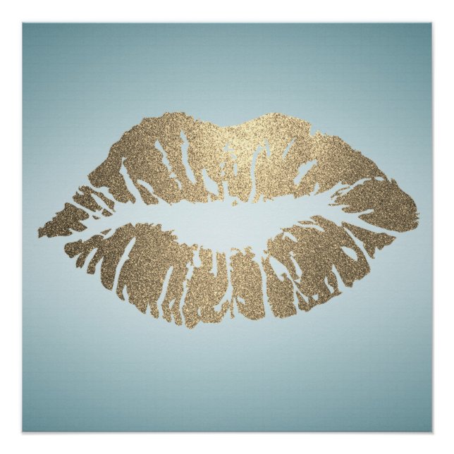 Adorable Kiss, Lips, Makeup artist Poster (Vorderseite)