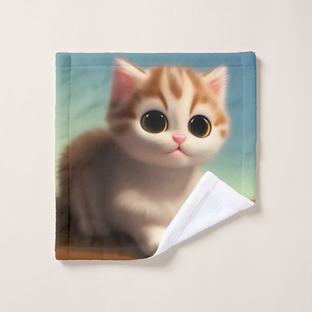 Adorable Kitten (Gant de toilette)