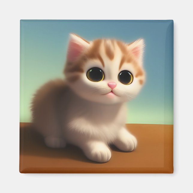 Adorable Kitten Magnet (Vorne)