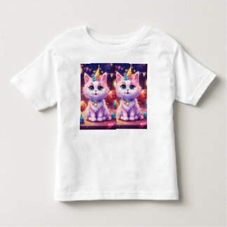 Adorable Kitten Party Kleinkind T - Shirt