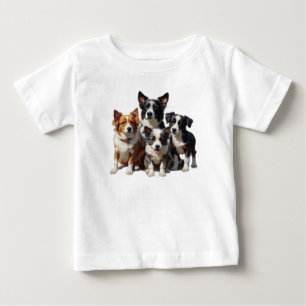 Adorable kleine Hunde Baby T-shirt