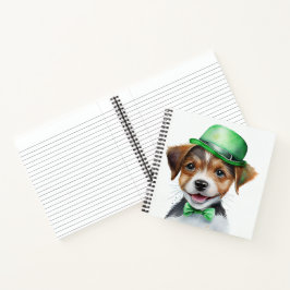 ADORABLE KLEINE WASSERFARBFLÜFFE PUPPENHUND NOTIZBUCH
