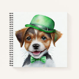 ADORABLE KLEINE WASSERFARBFLÜFFE PUPPENHUND NOTIZBUCH