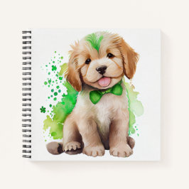 ADORABLE KLEINE WASSERFARBFLÜFFE PUPPENHUND NOTIZBUCH
