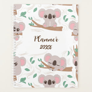 Adorable Koala Bear Australian Animal Planner Planer