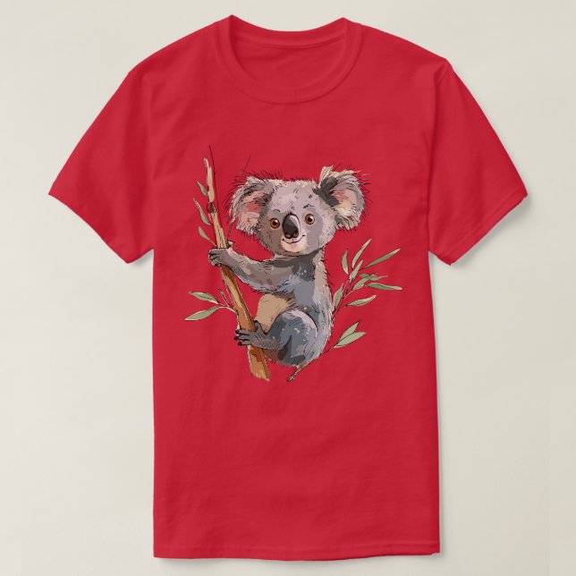 Adorable Koala T-Shirt (Design vorne)