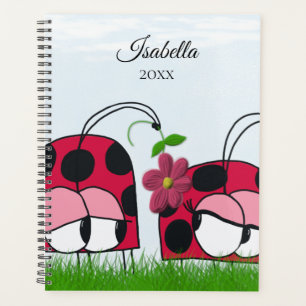 Adorable Ladybug Woend seine neue Liebe Planer
