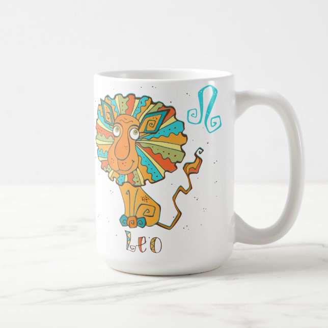 Adorable Leo Lion Kaffeetasse (Rechts)