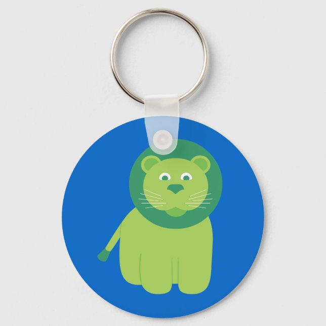 Adorable Lion Schlüsselanhänger (Vorderseite)