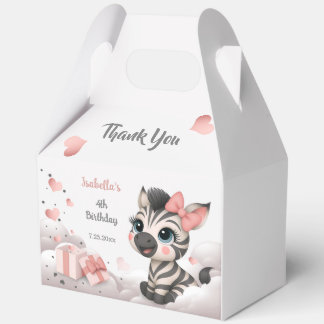 Adorable little zebra  geschenkschachtel