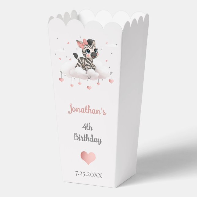 Adorable little zebra  geschenkschachtel (Vorderseite)