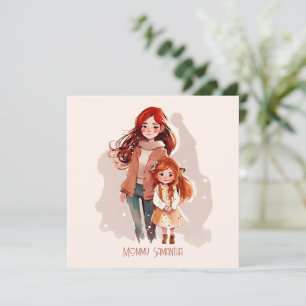 Adorable Mama und Tochterbank (12)