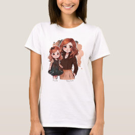 Adorable Mama und Tochterbank (2) T-Shirt
