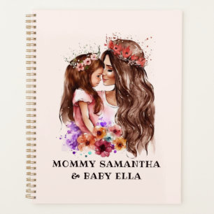Adorable Mama und Tochterbank (6) Planer