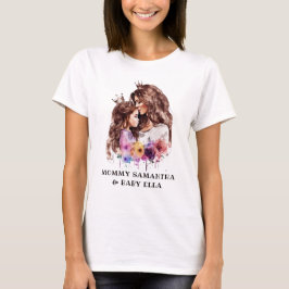 Adorable Mama und Tochterbank (8) T-Shirt