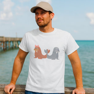 Adorable männlich und weiblich T-Shirt
