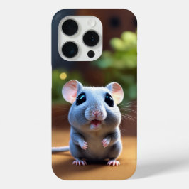 Adorable Maus Design iPhone 15 Pro Fall Case-Mate iPhone Hülle