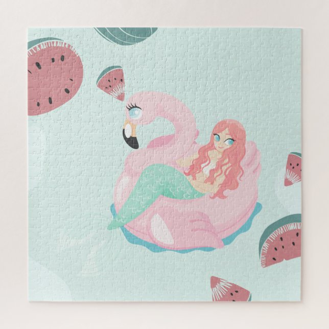 Adorable Meerjungfrau, Wassermelone (Vertikal)