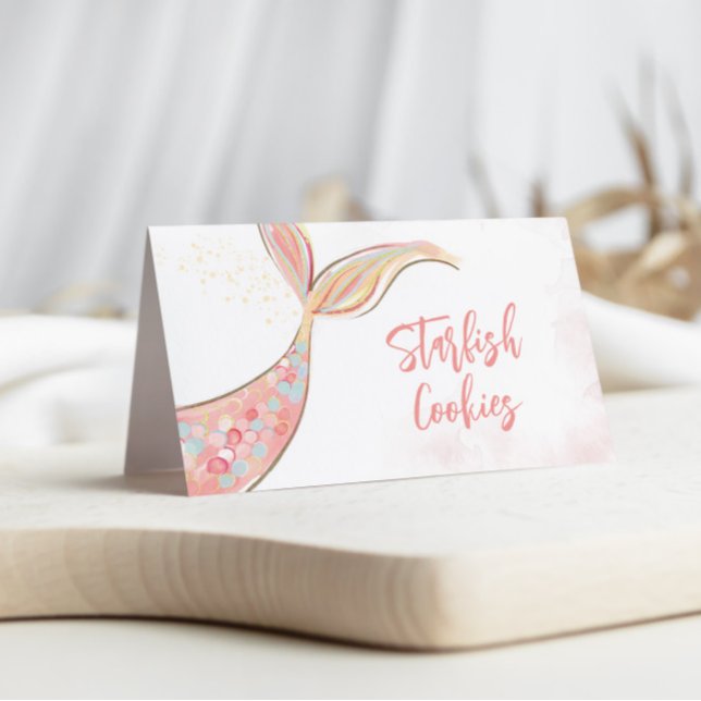 Adorable Mermaid Party Food Labels (Von Creator hochgeladen)