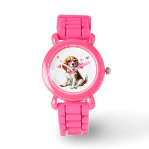 Adorable Montre Beagle pour enfants