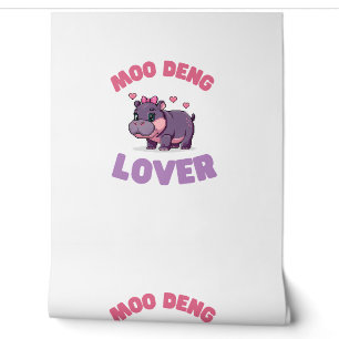 Adorable MOO DENG LOVER Beauty Hobbyist Hippo Revo Tapete