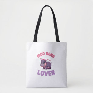 Adorable MOO DENG LOVER Beauty Hobbyist Hippo Revo Tasche